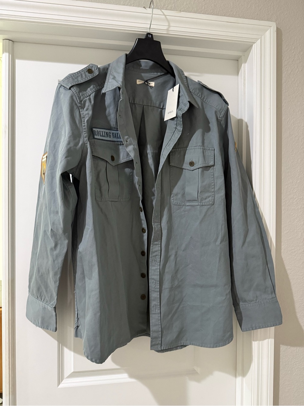 Spell Dusk Dusty Blue Men’s Shirt